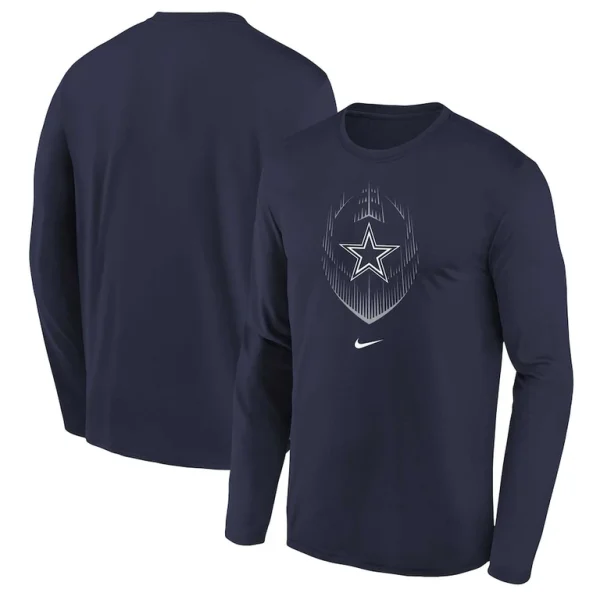 Dallas cowboys nike youth legend icon long sleeve t shirt Navy