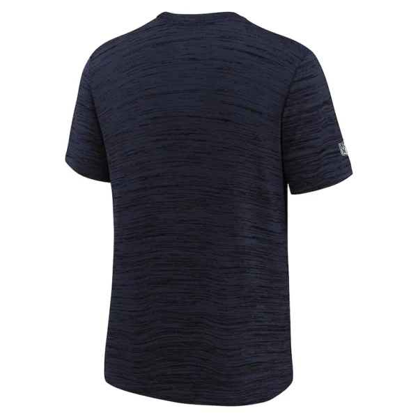 Dallas cowboys nike youth sideline velocity performance t shirt Navy Yth L