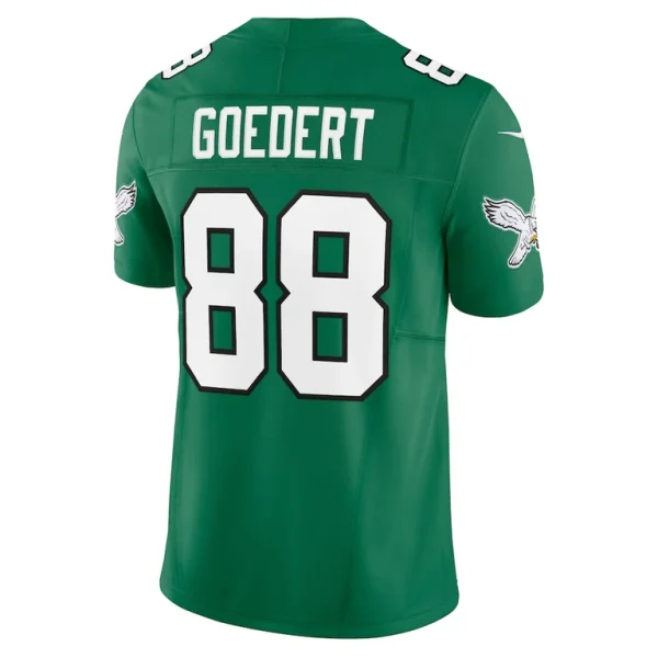 Dallas goedert philadelphia eagles nike vapor f.u.s.e. limited jersey Kelly green L