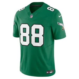 Dallas goedert philadelphia eagles nike vapor f.u.s.e. limited jersey Kelly green M