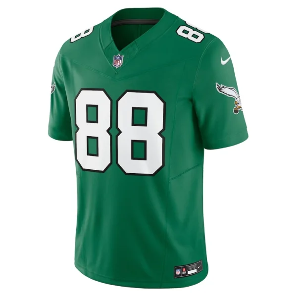 Dallas goedert philadelphia eagles nike vapor f.u.s.e. limited jersey Kelly green M