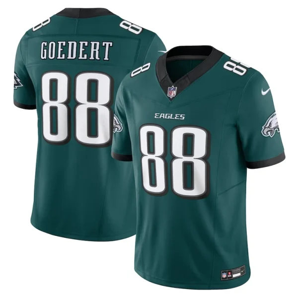 Dallas goedert philadelphia eagles nike vapor f.u.s.e. limited jersey Midnight green