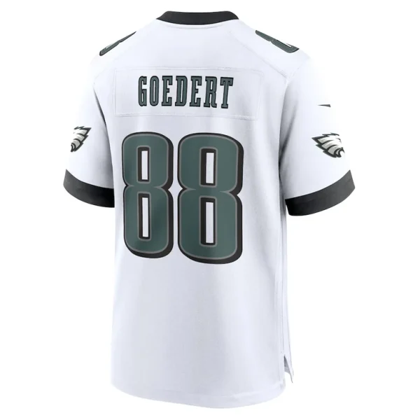 Dallas goedert philadelphia eagles nike white game jersey White L