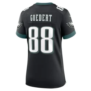 Dallas goedert philadelphia eagles nike womens alternate game jersey Black L