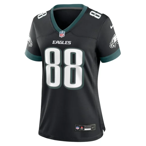 Dallas goedert philadelphia eagles nike womens alternate game jersey Black M