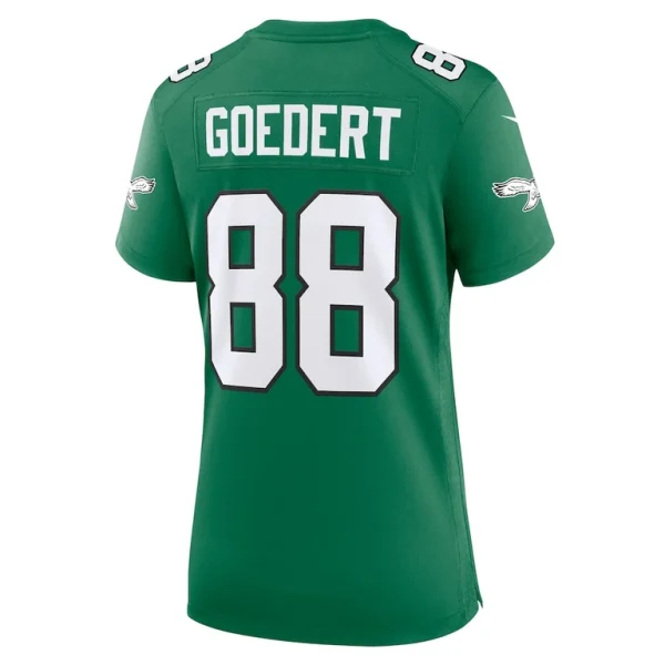 Dallas goedert philadelphia eagles nike womens alternate game jersey Kelly green L