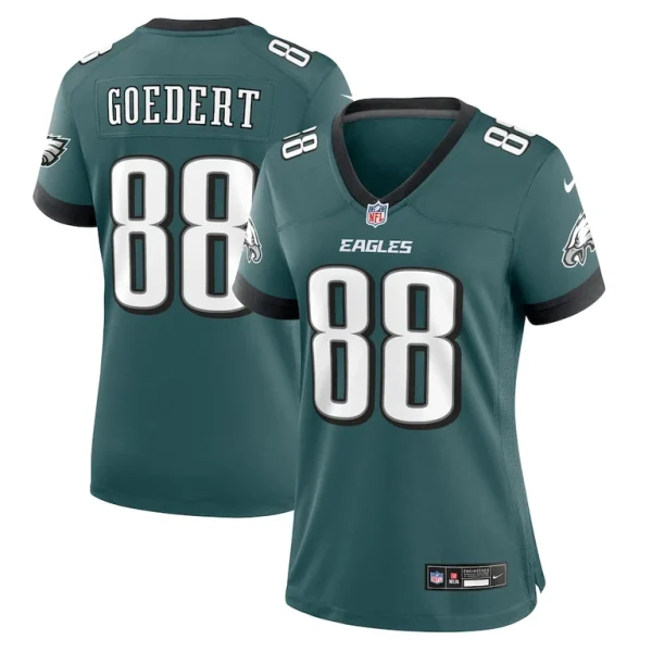 Dallas goedert philadelphia eagles nike womens team game jersey Midnight green