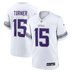 Dallas turner minnesota vikings nike alternate game player jersey White