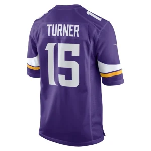 Dallas turner minnesota vikings nike game jersey Purple L