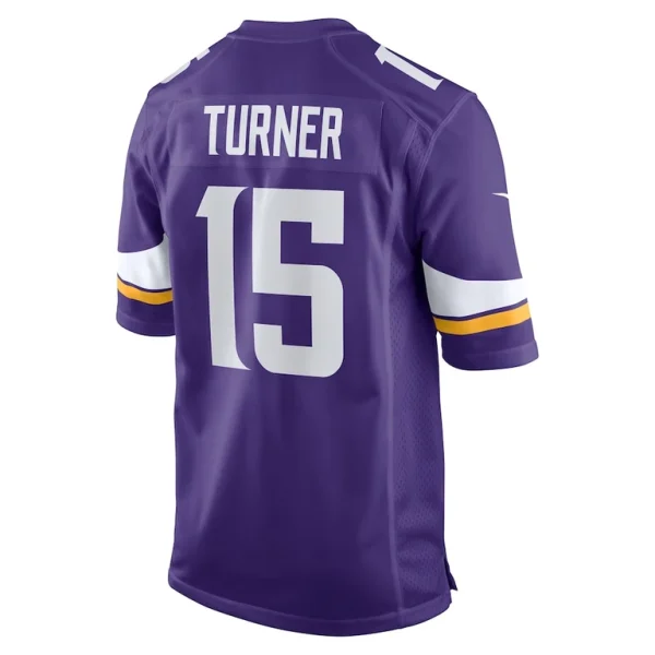 Dallas turner minnesota vikings nike game jersey Purple L