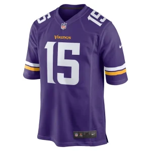 Dallas turner minnesota vikings nike player game jersey Purple M