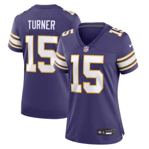 Dallas turner minnesota vikings nike womens alternate game jersey Purple