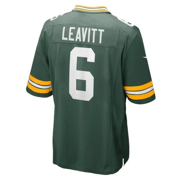 Dallin leavitt green bay packers nike game player jersey Green L