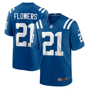 Dallis flowers indianapolis colts nike game jersey Royal