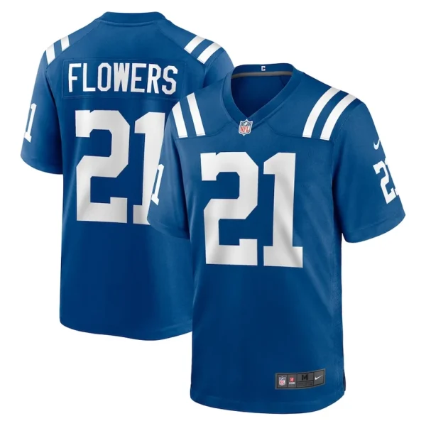 Dallis flowers indianapolis colts nike game jersey Royal