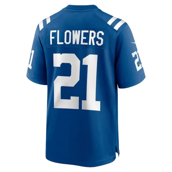 Dallis flowers indianapolis colts nike game jersey Royal L