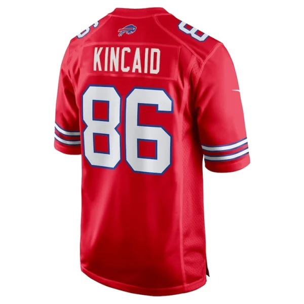 Dalton kincaid buffalo bills nike alternate game jersey Red L