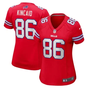 Dalton kincaid buffalo bills nike womens alternate game jersey Red