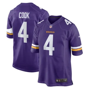 Dalvin cook minnesota vikings nike game jersey Purple