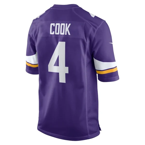 Dalvin cook minnesota vikings nike game jersey Purple L