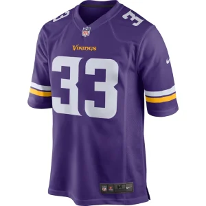 Dalvin cook minnesota vikings nike player game jersey Purple M