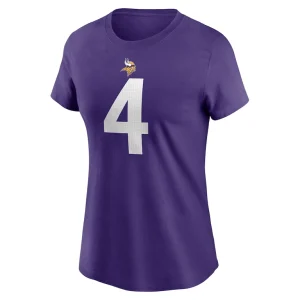 Dalvin cook minnesota vikings nike womens name number t shirt Purple M