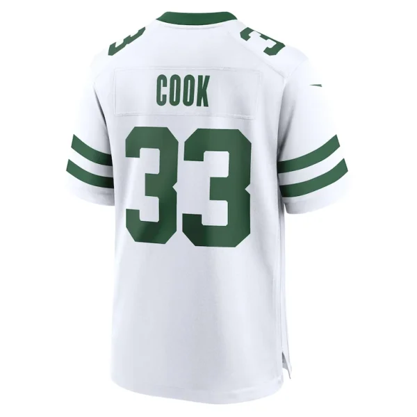 Dalvin cook new york jets nike legacy player jersey White L