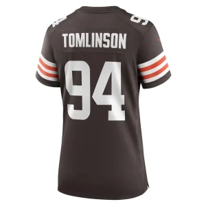 Dalvin tomlinson cleveland browns nike womens game player jersey Brown L