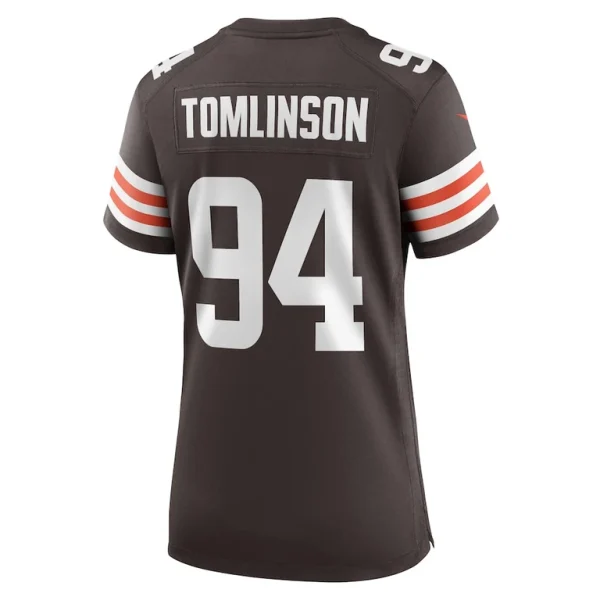 Dalvin tomlinson cleveland browns nike womens game player jersey Brown L