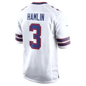 Damar hamlin buffalo bills nike game jersey White L