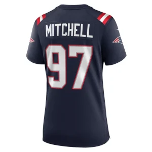 Damarcus mitchell new england patriots nike womens game player jersey Navy L