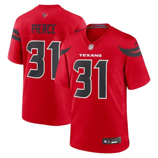 Dameon pierce houston texans nike alternate game jersey Red