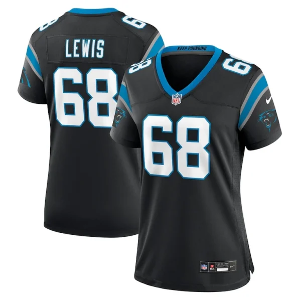 Damien lewis carolina panthers nike womens game jersey Black
