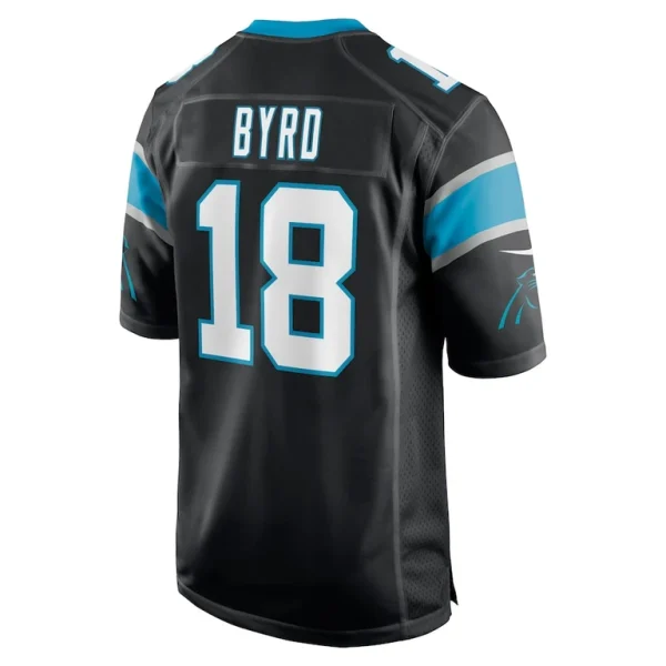 Damiere byrd carolina panthers nike game player jersey Black L