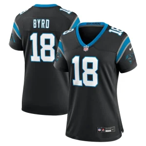 Damiere byrd carolina panthers nike womens game player jersey Black