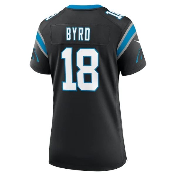 Damiere byrd carolina panthers nike womens game player jersey Black L