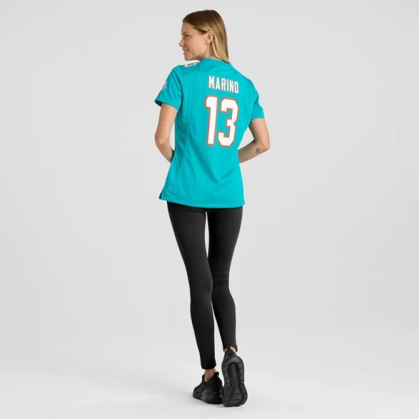 Dan marino miami dolphins nike womens game retired player jersey Aqua 2XL