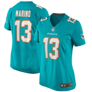 Dan marino miami dolphins nike womens game retired player jersey Aqua