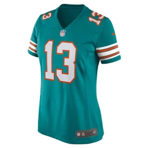 Dan marino miami dolphins nike womens retired player jersey Aqua M