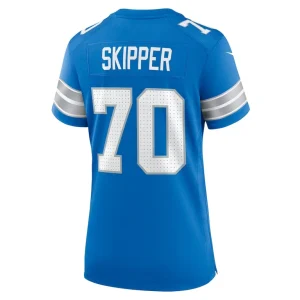 Dan skipper detroit lions nike womens team game jersey Blue L