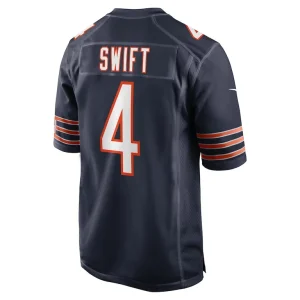Dandre swift chicago bears nike game jersey Navy L