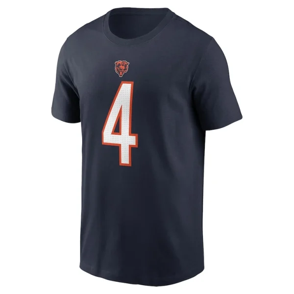 Dandre swift chicago bears nike player name number t shirt Navy M