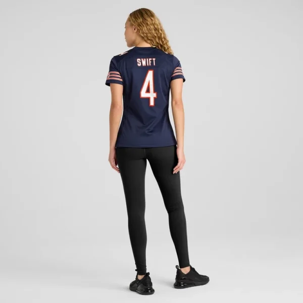 Dandre swift chicago bears nike womens game jersey Navy 2XL