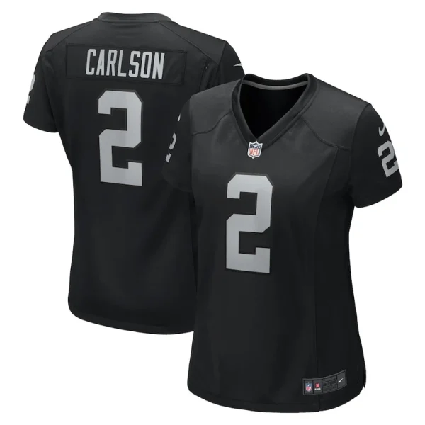 Daniel carlson las vegas raiders nike womens game jersey Black