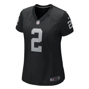 Daniel carlson las vegas raiders nike womens game jersey Black M