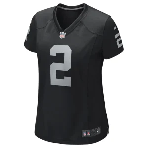 Daniel carlson las vegas raiders nike womens player game jersey Black M