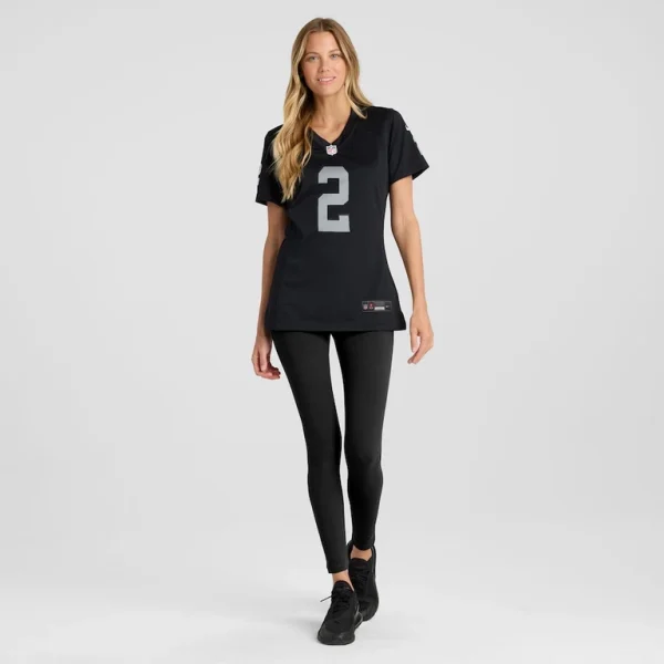 Daniel carlson las vegas raiders nike womens player game jersey Black XL