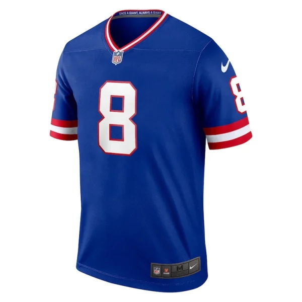 Daniel jones new york giants nike alternate legend player performance top Blue M