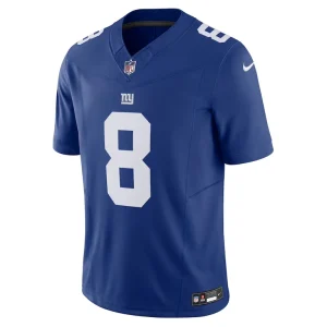 Daniel jones new york giants nike vapor f.u.s.e. limited jersey Royal M