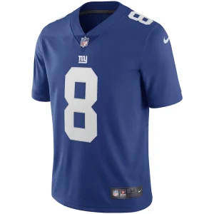 Daniel jones new york giants nike vapor limited jersey Royal M